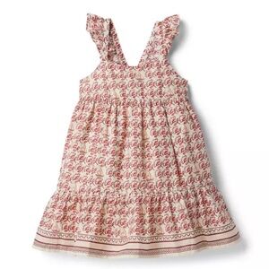 Janie and Jack DISNEY MOANA WAYFINDER FLORAL DRESS